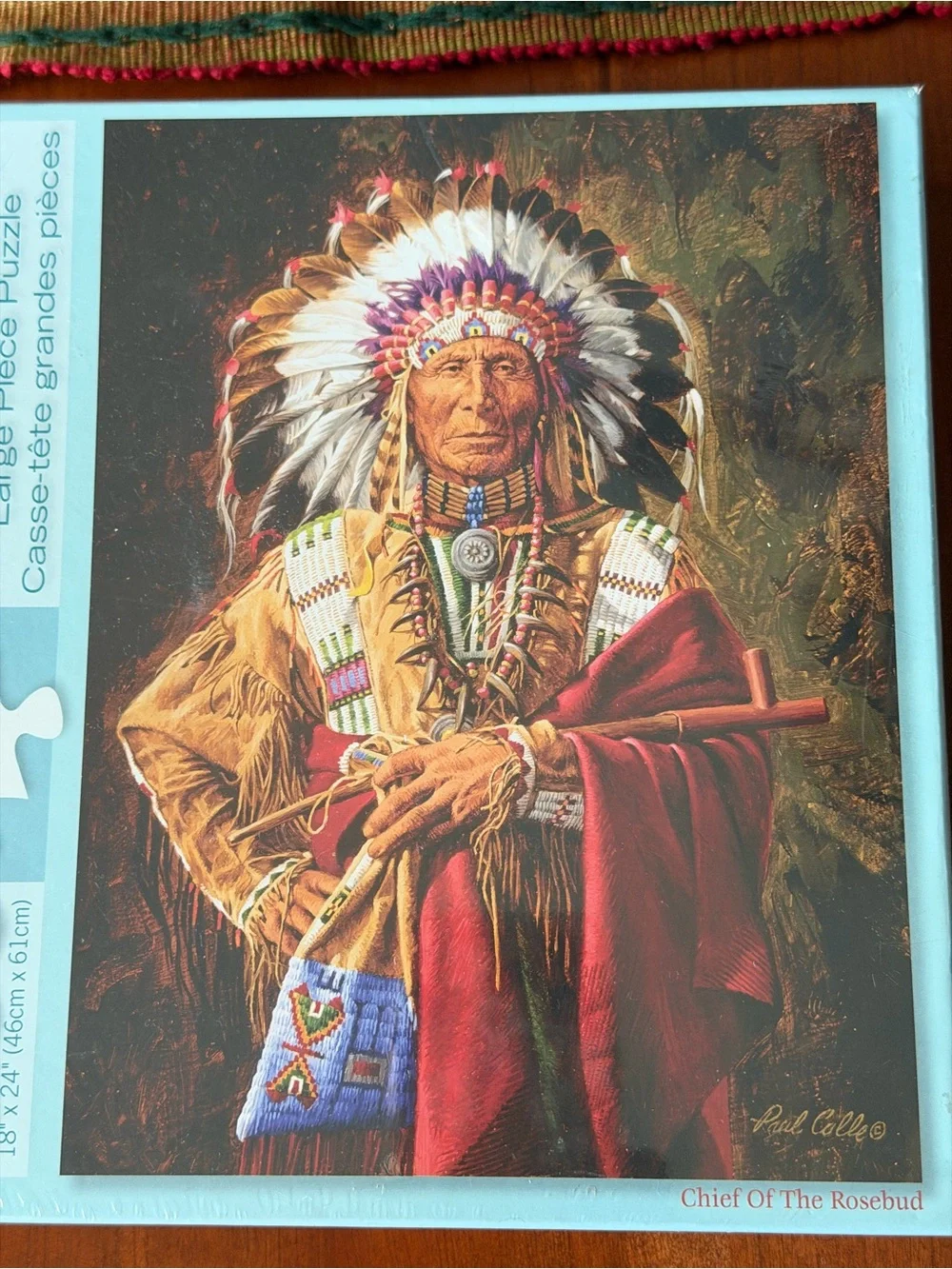 Bits and pieces Puzzle - Chief of the Rosebud